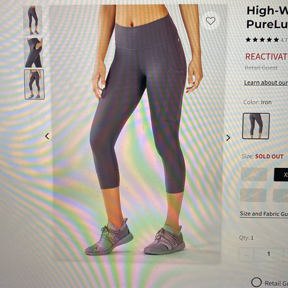 Fabletics Leggings Size S - Picture 7 of 8